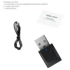 Mini Bluetooth USB-3.5 mm sztereó AUX audio adapter adó/vevő audio-streaming (KN320) - 1. kép
