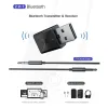 Mini Bluetooth USB-3.5 mm sztereó AUX audio adapter adó/vevő audio-streaming (KN320) - 3. kép