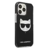 iPhone 13 Pro Karl Lagerfeld TPE Choupette Head tok fekete (KLHCP13LTPECK) - 1. kép