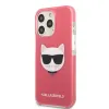 iPhone 13 Pro Karl Lagerfeld TPE Choupette Head tok fukszia (KLHCP13LTPECPI) - 4. kép