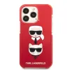 iPhone 13 Pro Karl Lagerfeld TPE Karl and Choupette tok piros (KLHCP13LTPE2TR) - 1. kép