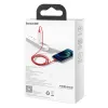 Baseus Superior USB - Lightning kábel 2.4A 1m piros (CALYS-A09) - 4. kép