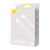 Baseus Superior USB Type-C - USB Type-C kábel Quick Charge / Power Delivery / FCP 100W 5A 20V 1m fehér (CATYS-B02) - 1. kép