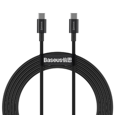 Baseus Superior USB Type-C - USB Type-C kábel Quick Charge / Power Delivery / FCP 100W 5A 20V 2m feketer (CATYS-C01)