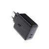 Acefast A9 fali töltő 2x USB Type C 40W PPS PD QC 3.0 AFC FCP fekete - 3. kép