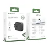 Acefast A9 fali töltő 2x USB Type C 40W PPS PD QC 3.0 AFC FCP fekete - 1. kép