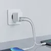 Acefast A5 fali töltő USB Type C / USB 32W PPS PD QC 3.0 AFC FCP fehér - 0. kép