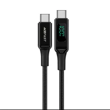 Acefast C6-03 kábel USB Type C - USB Type C 2m 100W (20V / 5A) fekete