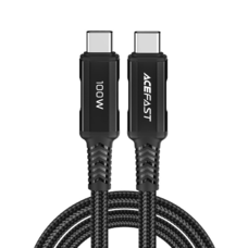 Acefast C4-03  kábel USB Type C - USB Type C 2m 100W (20V / 5A) fekete
