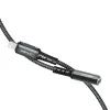 Acefast C1-05 MFI Lightning - 3.5mm mini jack audiokábel 18cm AUX szürke - 3. kép