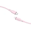 Acefast C2-01  MFI USB Type C - Lightning kábel 1,2m 30W 3A rózsaszín - 4. kép