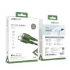 Acefast C2-01  MFI USB Type C - Lightning kábel 1,2m 30W 3A olivazöld - 0. kép