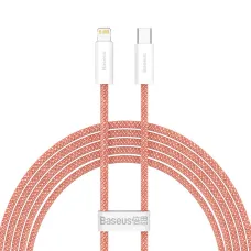 Baseus Dynmic Gyorstöltésre alkalmas USB Type-C - Lightning kábel PD 20W 2m narancssárga (CALD000107)