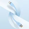 Baseus Jelly USB Type-C - Lightning kábel 20W 1.2m fekete (CAGD020001) - 1. kép