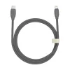 Baseus Jelly USB Type-C - Lightning kábel 20W 1.2m fekete (CAGD020001) - 0. kép