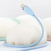 Baseus Jelly USB Type-C - Lightning kábel 20W 1.2m fekete (CAGD020001) - 4. kép