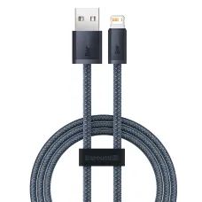 Baseus USB - Lightning kábel 2.4A 1m fekete (CALD000416)