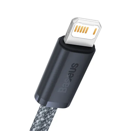 Baseus USB - Lightning kábel 2.4A 1m fekete (CALD000416)