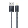 Baseus USB - Lightning kábel 2.4A 1m fekete (CALD000416) - 4. kép