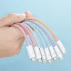 Baseus Jelly USB Type-C - Lightning kábel 20W 1.2m lila (CALD000005) - 4. kép