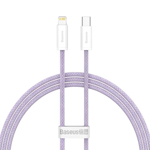 Baseus Jelly USB Type-C - Lightning kábel 20W 1.2m lila (CALD000005)