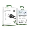 Acefast C2-03 USB Type C - USB Type C kábel 1,2m 60W (20V / 3A) fekete - 3. kép
