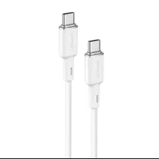 Acefast C2-03 USB Type C - USB Type C kábel 1,2m 60W (20V / 3A) fehér