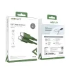 Acefast C2-03 USB Type C - USB Type C kábel 1,2m 60W (20V / 3A) olivazöld - 2. kép