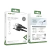 Acefast C2-04 USB - USB Type C kábel 1,2m 3A fekete - 4. kép