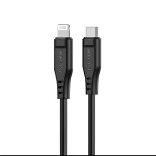 Acefast C3-01 MFI USB Type C - Lightning kábel 1,2m 30W 3A fekete