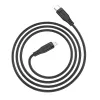 Acefast C3-01 MFI USB Type C - Lightning kábel 1,2m 30W 3A fekete - 4. kép