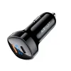Acefast B4 autós töltő 66W USB Type C / USB PPS Power Delivery Quick Charge 4.0 AFC FCP fekete - 1. kép