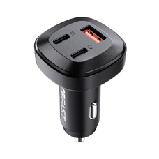 Acefast B3 autós töltő 66W 2x USB Type C / USB PPS Power Delivery Quick Charge 4.0 AFC FCP SCP fekete