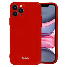Samsung S22+ Plus Jelly szilikon tok piros