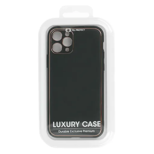 Samsung Galaxy S22 Plus Tel Protect Luxury szilikon tok grafit