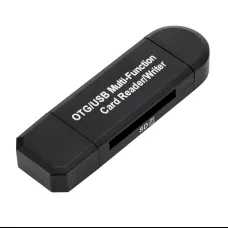 Memóriakártya olvasó CR03 OTG micro SD + SD - micro USB + USB