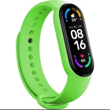 Xiaomi Mi Band 5/6 óraszíj zöld