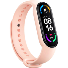 Xiaomi Mi Band 5/6 óraszíj világos rózsaszín