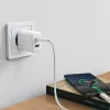 Acefast hálózati töltő adapter USB Type-C / USB 20W PPS PD QC3.0 AFC FCP fehér - 0. kép