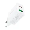Acefast hálózati töltő adapter USB Type-C / USB 20W PPS PD QC3.0 AFC FCP fehér - 1. kép