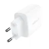 Acefast hálózati töltő adapter USB Type-C / USB 20W PPS PD QC3.0 AFC FCP fehér - 2. kép