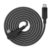 Acefast USB Type-C - USB Type-C kábel döntött fejjel 100W (20V / 5A) 2m fekete - 2. kép