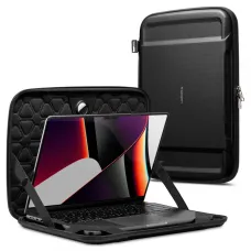 Spigen Rugged Armor Pouch Pro laptop tok 13''-14'' fekete