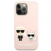 iPhone 13 Pro Max Karl Lagerfeld KLHMP13XSSKCI Karl Choupette MagSafe hardcase tok light pink - 2. kép