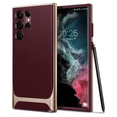 Samsung Galaxy S22 Ultra Spigen Neo Hybrid tok Burgundy