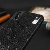 iPhone XS MAX BAG flitteres tok fekete - 1. kép