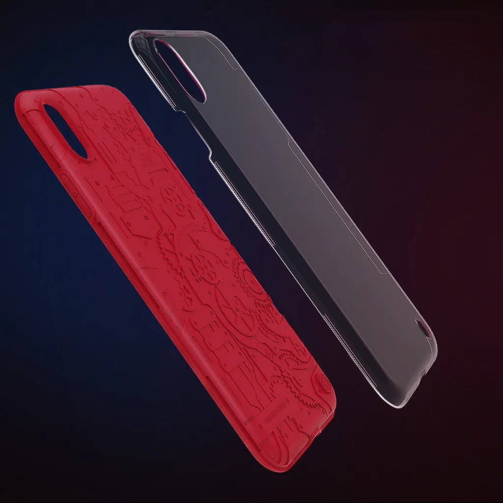 iPhone XS MAX Nillkin Machinery hybrid tok fekete - 10