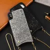 Iphone XS MAX BAG flitteres tok ezüst - 4. kép