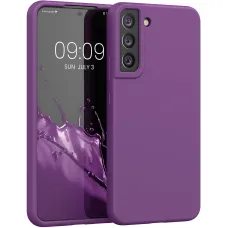 Samsung S22 lila szilikon TPU tok shockproof