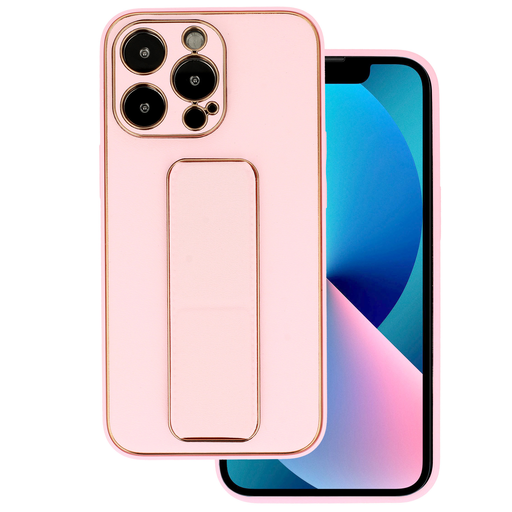 iPhone 7/8/SE 2020/SE 2022 Tel Protect Luxury bőr tok támasztékkal világos rózsaszín iPhone 7/8/SE 2020/SE 2022 Tel Protect Luxury bőr tok támasztékkal világos rózsaszín